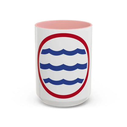 Greenland Base Command (U.S. Army) Accent Coffee Mug 15oz Pink - Go Mug Yourself