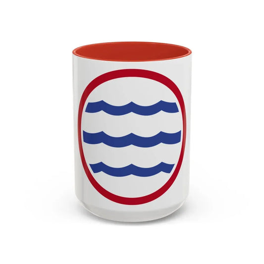 Greenland Base Command (U.S. Army) Accent Coffee Mug 15oz Red - Go Mug Yourself
