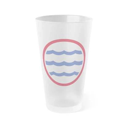Greenland Base Command (U.S. Army) Frosted Pint Glass 16oz Default Title - Go Mug Yourself