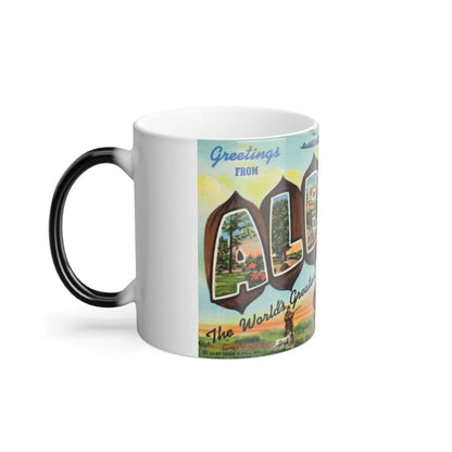 Greeting card from Albany Georgia (Greeting Postcards) Color Changing Mug 11oz-Go Mug Yourself