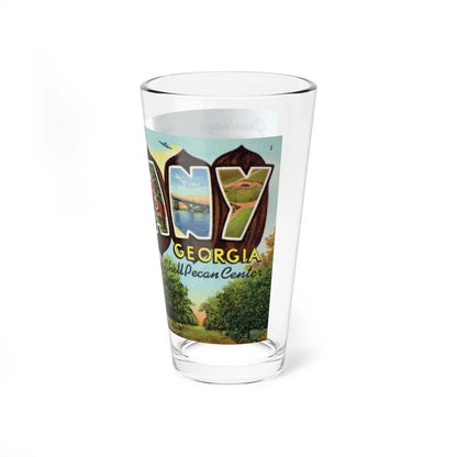 Greeting card from Albany Georgia (Greeting Postcards) Pint Glass 16oz-Go Mug Yourself