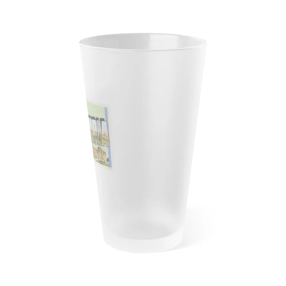 Greetings from Alexandria in the heart of Louisiana (Greeting Postcards) Frosted Pint Glass 16oz-Go Mug Yourself