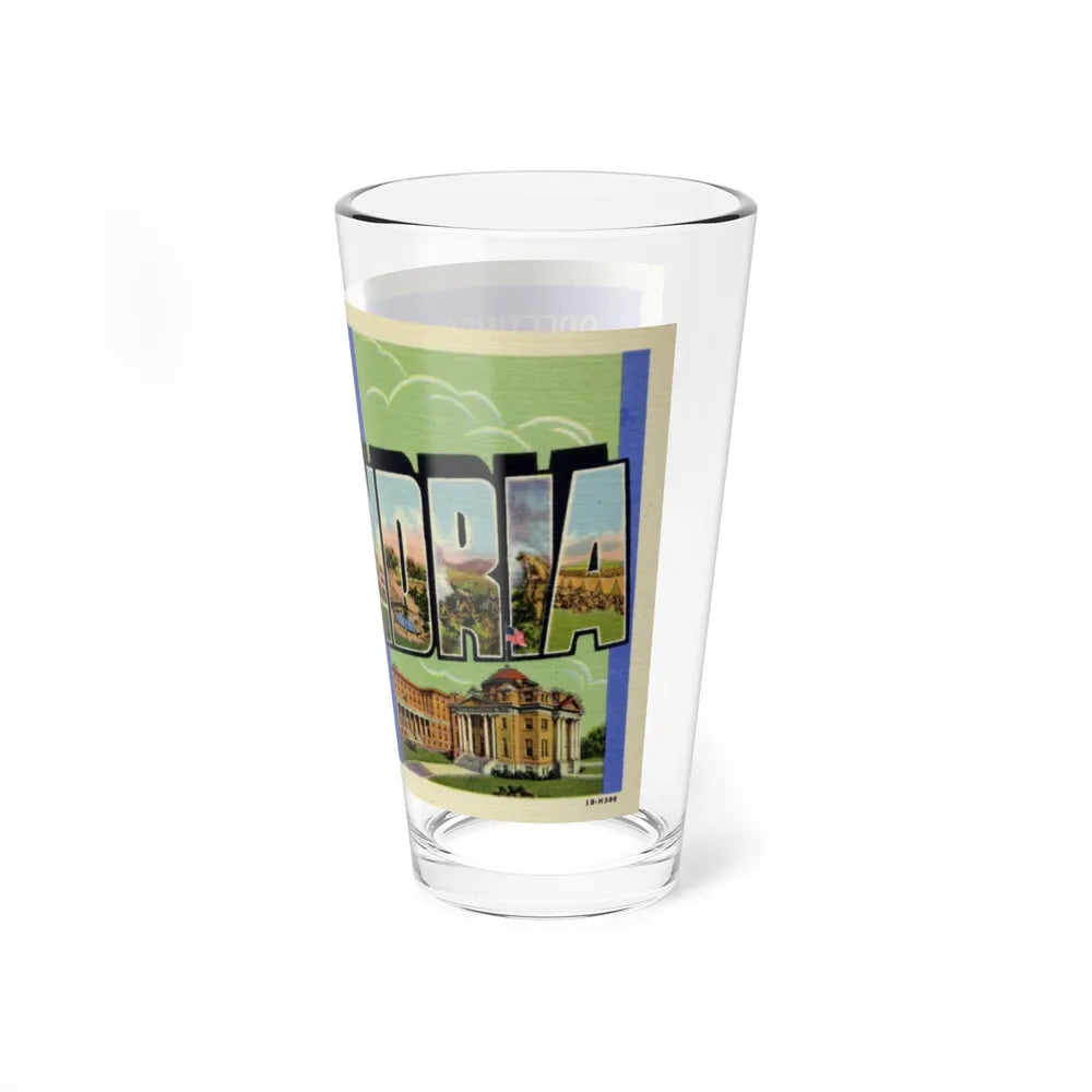 Greetings from Alexandria in the heart of Louisiana (Greeting Postcards) Pint Glass 16oz-Go Mug Yourself