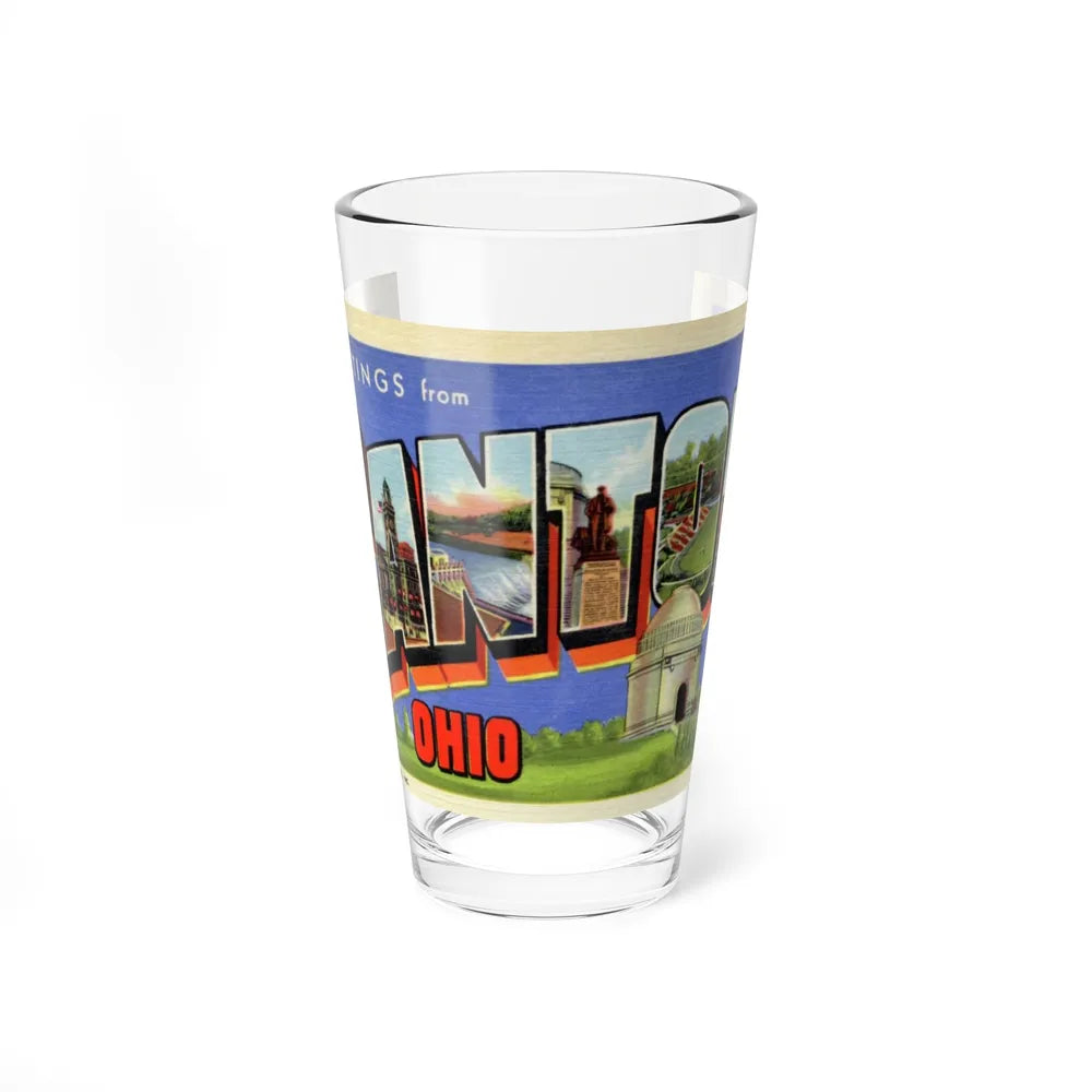 Greetings from Canton Ohio (Greeting Postcards) Pint Glass 16oz-16oz-Go Mug Yourself