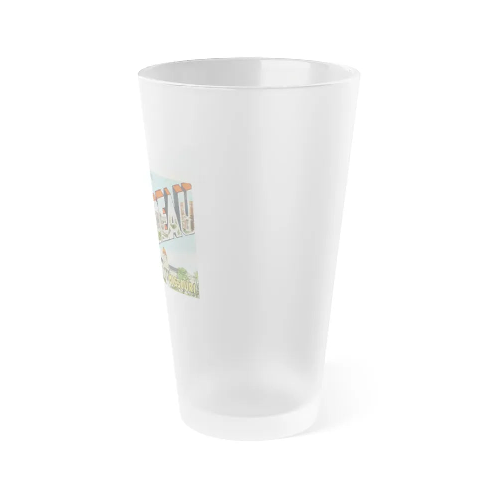 Greetings from Cape Girardeau Missouri (Greeting Postcards) Frosted Pint Glass 16oz-Go Mug Yourself