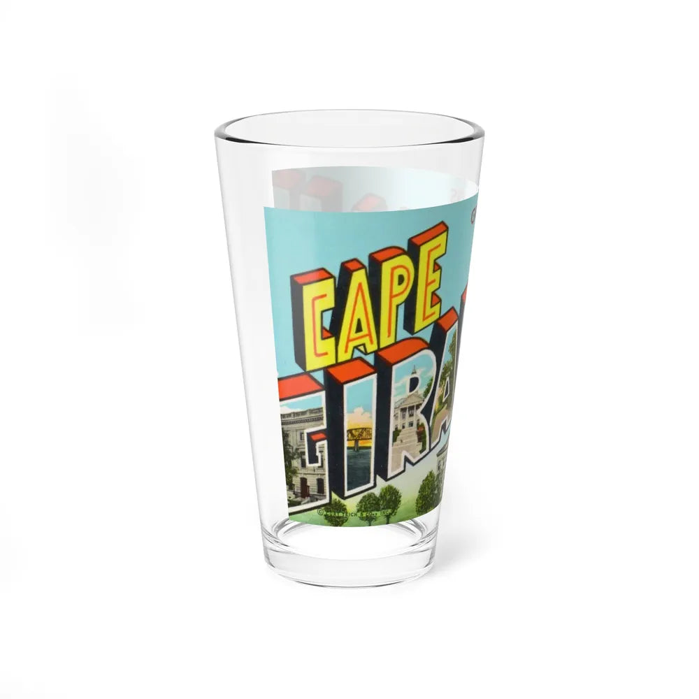 Greetings from Cape Girardeau Missouri (Greeting Postcards) Pint Glass 16oz-Go Mug Yourself