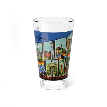 Greetings from Chapel Hill (Greeting Postcards) Pint Glass 16oz-16oz-Go Mug Yourself