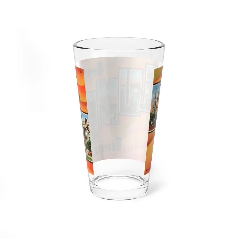 Greetings from Columbus Georgia (Greeting Postcards) Pint Glass 16oz-Go Mug Yourself