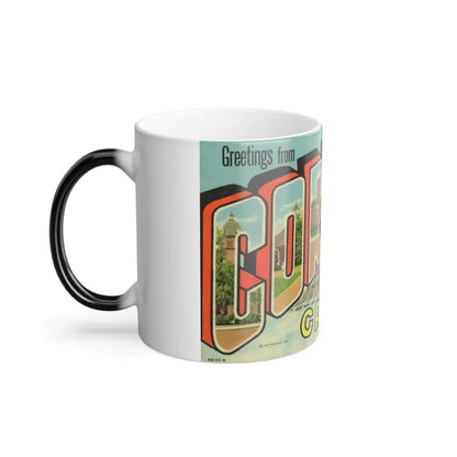 Greetings from Cordele GA (Greeting Postcards) Color Changing Mug 11oz-Go Mug Yourself