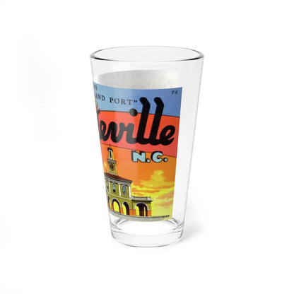 Greetings from Fayetteville N C (Greeting Postcards) Pint Glass 16oz-Go Mug Yourself