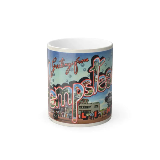 Greetings from Hempstead (Greeting Postcards) Color Changing Mug 11oz Default Title 11oz - Go Mug Yourself