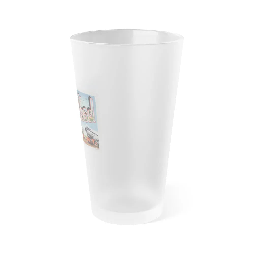 Greetings from Hempstead (Greeting Postcards) Frosted Pint Glass 16oz-Go Mug Yourself