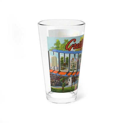 Greetings from Huntsville Ala (Greeting Postcards) Pint Glass 16oz-Go Mug Yourself