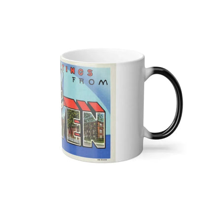 Greetings from Lock Haven PA (Greeting Postcards) Color Changing Mug 11oz - Go Mug Yourself