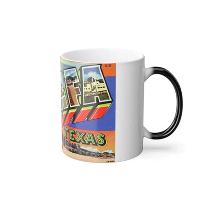 Greetings from Marfa Texas (Greeting Postcards) Color Changing Mug 11oz - Go Mug Yourself