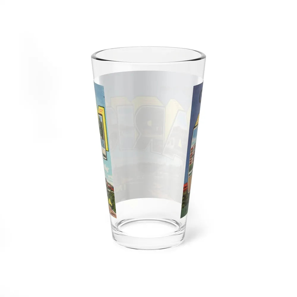 Greetings from Marion Indiana (Greeting Postcards) Pint Glass 16oz-Go Mug Yourself