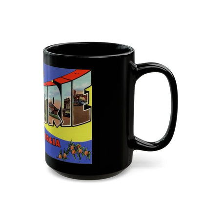Greetings from Moultrie Georgia (Greeting Postcards) Black Coffee Mug - Go Mug Yourself