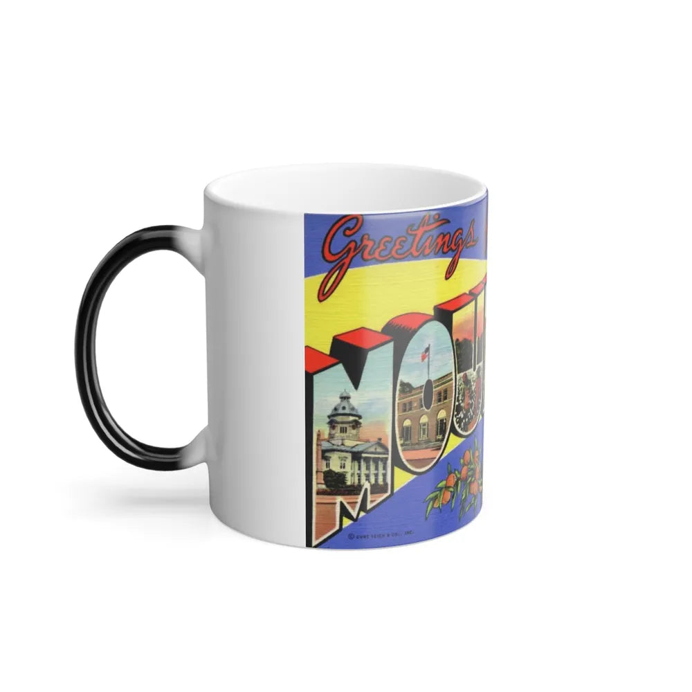 Greetings from Moultrie Georgia (Greeting Postcards) Color Changing Mug 11oz-Go Mug Yourself