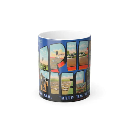 Greetings from Napier Field (Greeting Postcards) Color Changing Mug 11oz-11oz-Go Mug Yourself