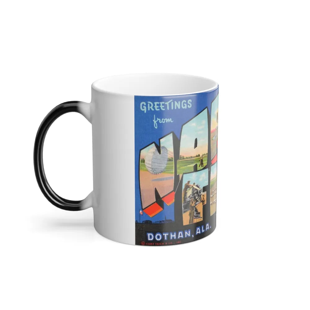 Greetings from Napier Field (Greeting Postcards) Color Changing Mug 11oz-Go Mug Yourself