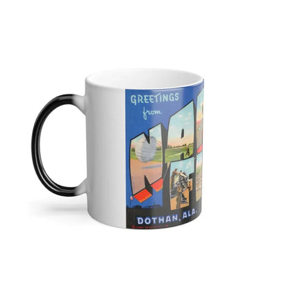 Greetings from Napier Field (Greeting Postcards) Color Changing Mug 11oz - Go Mug Yourself