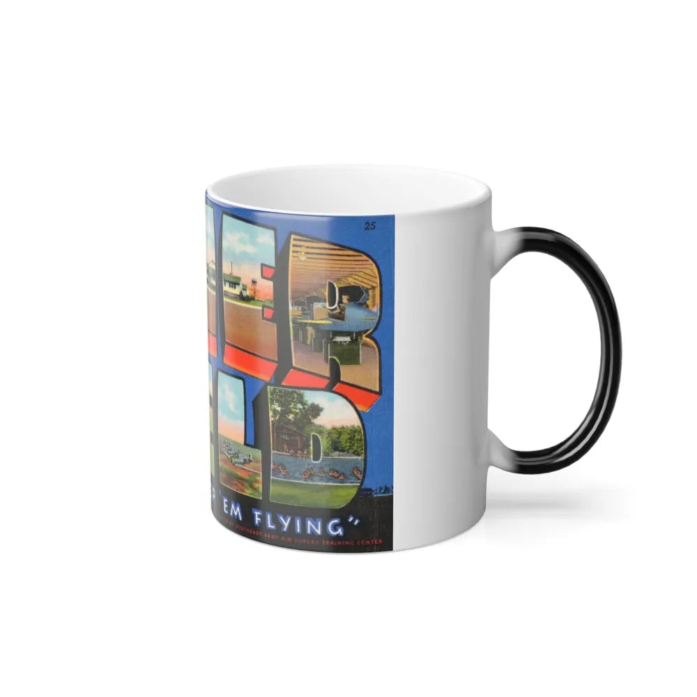 Greetings from Napier Field (Greeting Postcards) Color Changing Mug 11oz-Go Mug Yourself