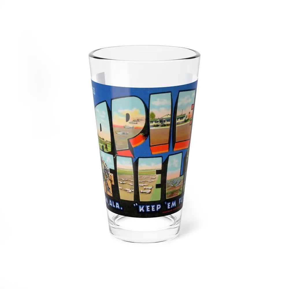 Greetings from Napier Field (Greeting Postcards) Pint Glass 16oz-16oz-Go Mug Yourself