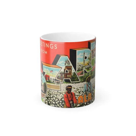 Greetings from Ozark Ala (Greeting Postcards) Color Changing Mug 11oz Default Title 11oz - Go Mug Yourself