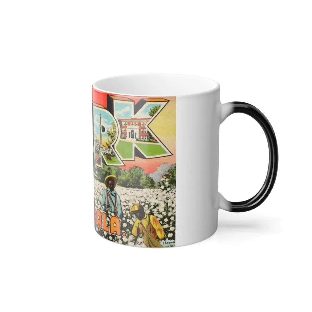 Greetings from Ozark Ala (Greeting Postcards) Color Changing Mug 11oz-Go Mug Yourself