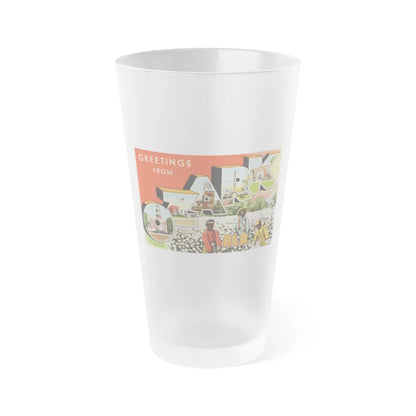 Greetings from Ozark Ala (Greeting Postcards) Frosted Pint Glass 16oz-16oz-Frosted-Go Mug Yourself