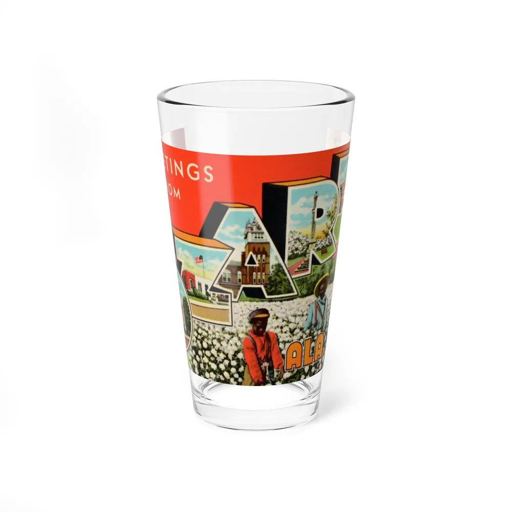 Greetings from Ozark Ala (Greeting Postcards) Pint Glass 16oz-16oz-Go Mug Yourself