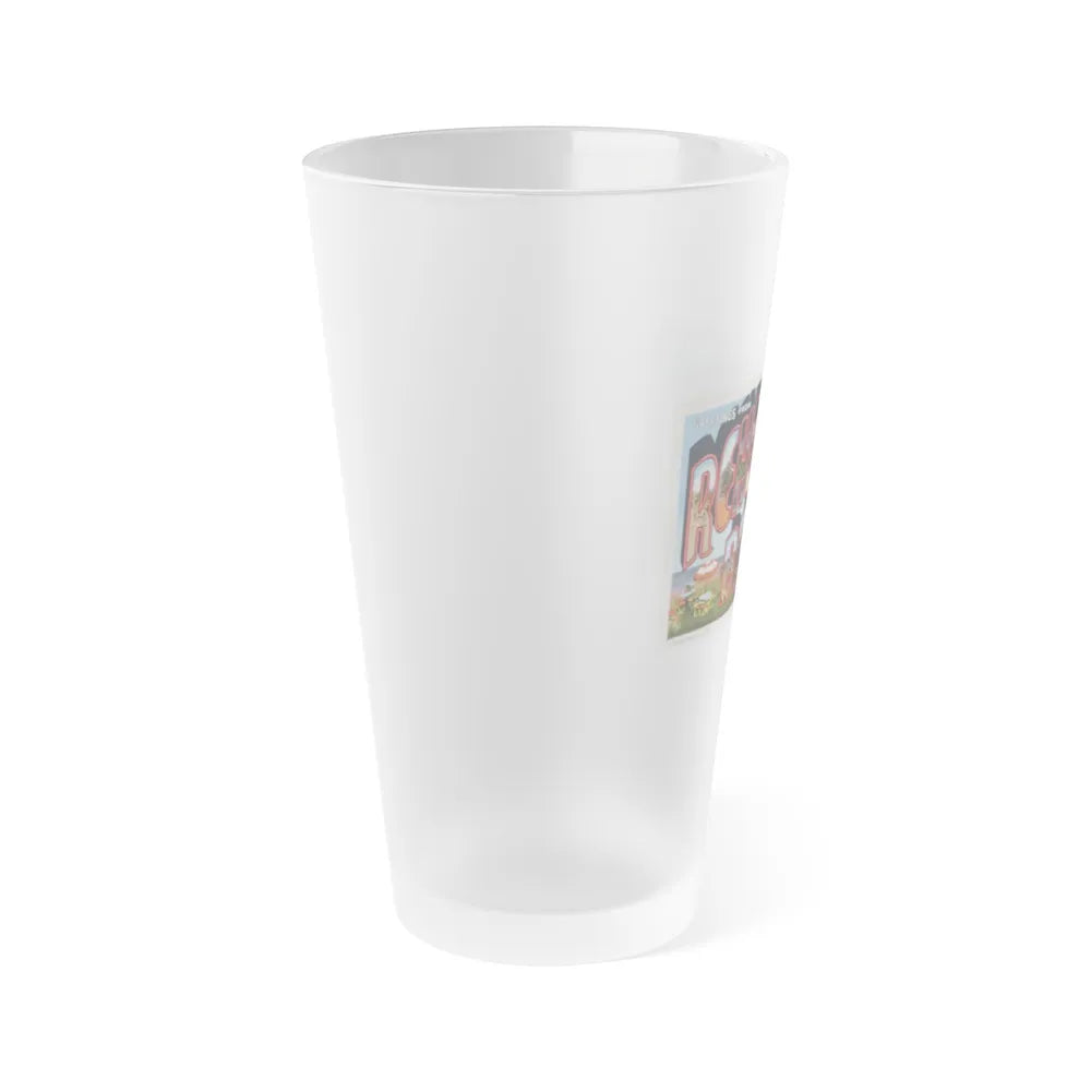 Greetings from Rehoboth Beach (Greeting Postcards) Frosted Pint Glass 16oz-Go Mug Yourself