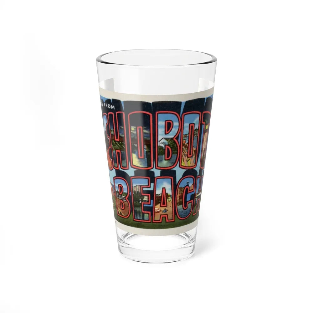 Greetings from Rehoboth Beach (Greeting Postcards) Pint Glass 16oz-16oz-Go Mug Yourself