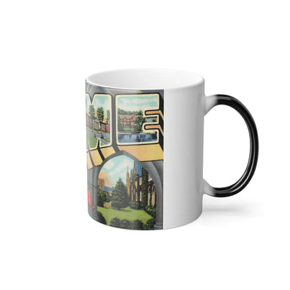 Greetings from Rome Ga (Greeting Postcards) Color Changing Mug 11oz-Go Mug Yourself