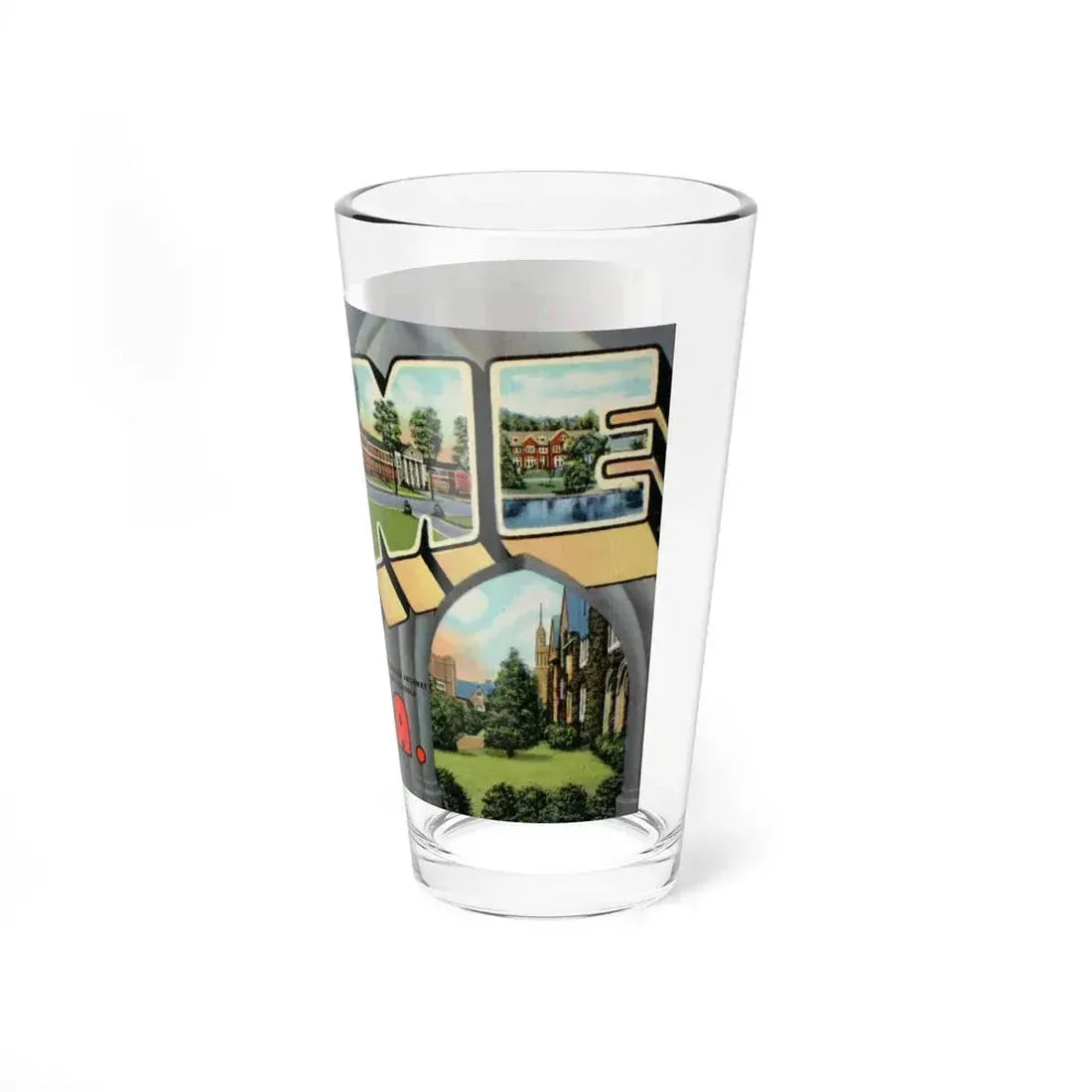 Greetings from Rome Ga (Greeting Postcards) Pint Glass 16oz - Go Mug Yourself