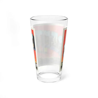 Greetings from Trenton N J (Greeting Postcards) Pint Glass 16oz - Go Mug Yourself