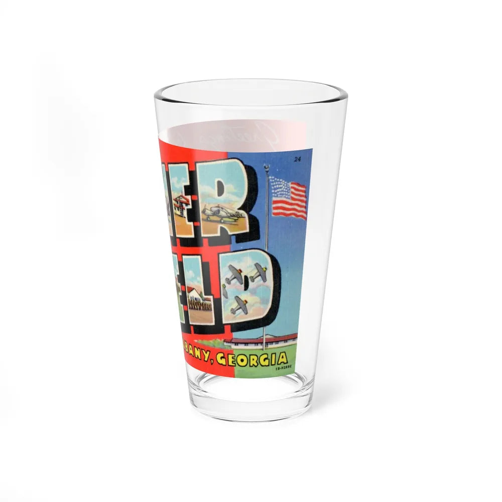 Greetings from Turner Field Albany Georgia (Greeting Postcards) Pint Glass 16oz-Go Mug Yourself