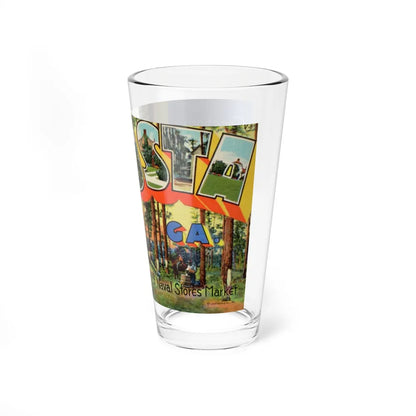 Greetings from Valdosta Ga (Greeting Postcards) Pint Glass 16oz-Go Mug Yourself