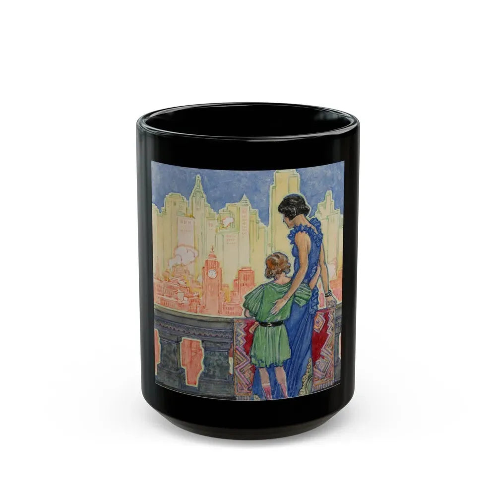 Greetings to Her - Black Coffee Mug 15oz - Go Mug Yourself