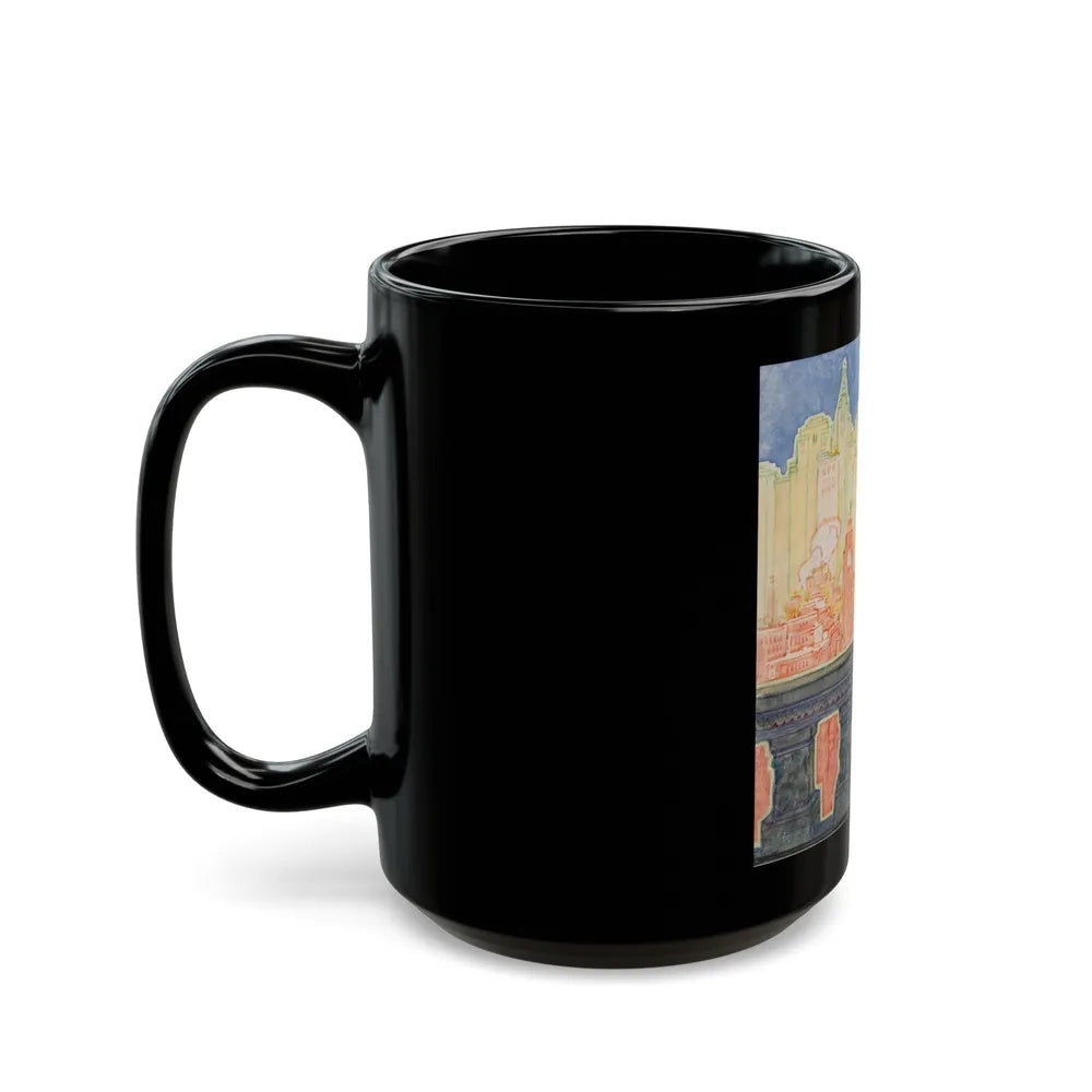 Greetings to Her - Black Coffee Mug-Go Mug Yourself