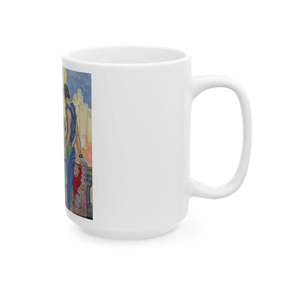 Greetings to Her - White Coffee Mug-Go Mug Yourself