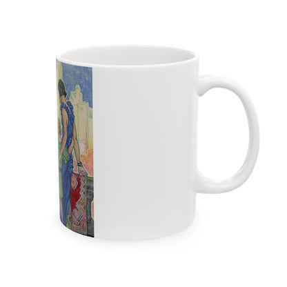 Greetings to Her - White Coffee Mug-Go Mug Yourself