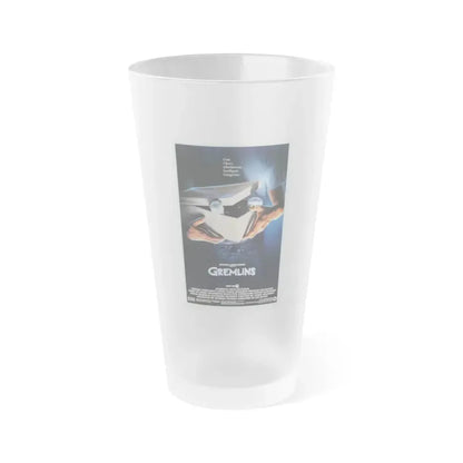GREMLINS (TEASER) 1984 Movie Poster - Frosted Pint Glass 16oz Default Title - Go Mug Yourself