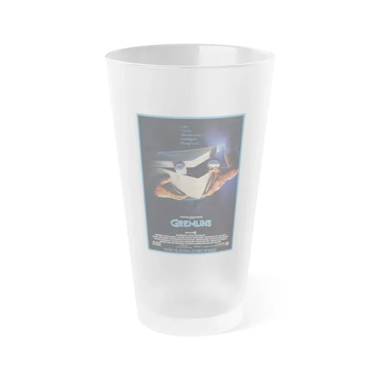GREMLINS (TEASER) 2 1984 Movie Poster - Frosted Pint Glass 16oz Default Title - Go Mug Yourself