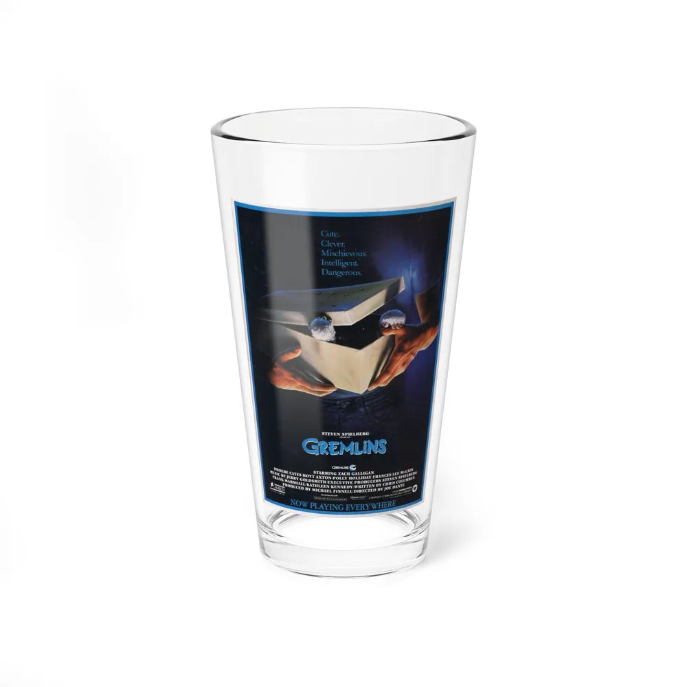 GREMLINS (TEASER) 2 1984 Movie Poster - Pint Glass 16oz-16oz-Go Mug Yourself