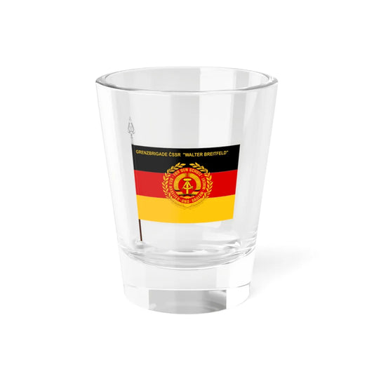 Grenzbrigade Werner Breitfeld Pirna (Germany) Shot Glass 1.5oz 1.5oz - Go Mug Yourself