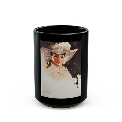 Greta Garbo as 'Anna Karenina' - Black Coffee Mug-15oz-Go Mug Yourself