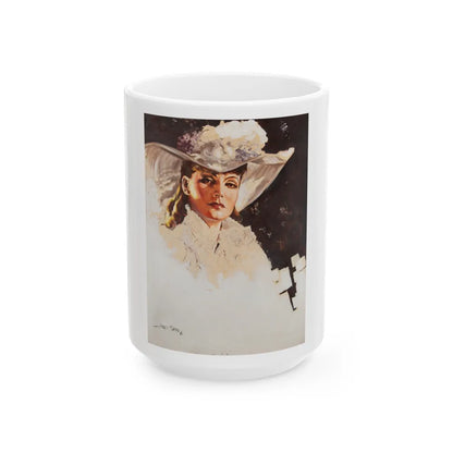 Greta Garbo as 'Anna Karenina' - White Coffee Mug-15oz-Go Mug Yourself