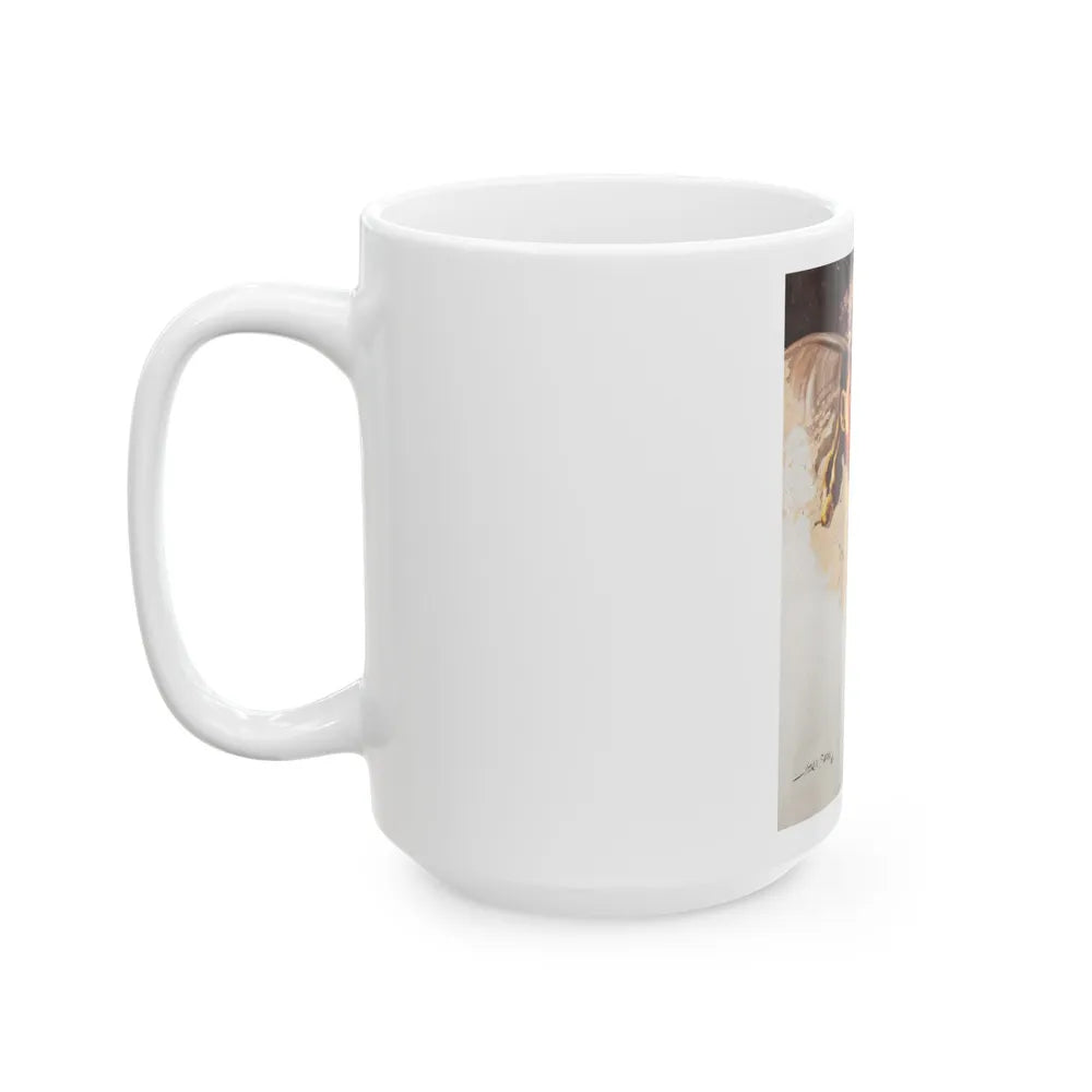 Greta Garbo as 'Anna Karenina' - White Coffee Mug-Go Mug Yourself