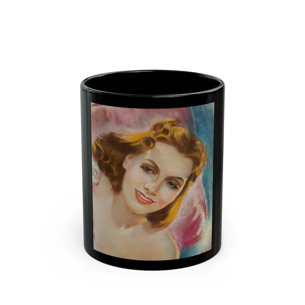 Greta Garbo - Black Coffee Mug-11oz-Go Mug Yourself